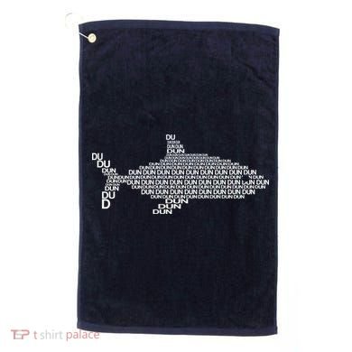 Dun Dun Dun Shark Logo Golf Towel