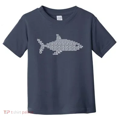 Dun Dun Dun Shark Logo Toddler T-Shirt
