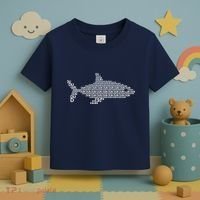 Dun Dun Dun Shark Logo Toddler T-Shirt thumb 3