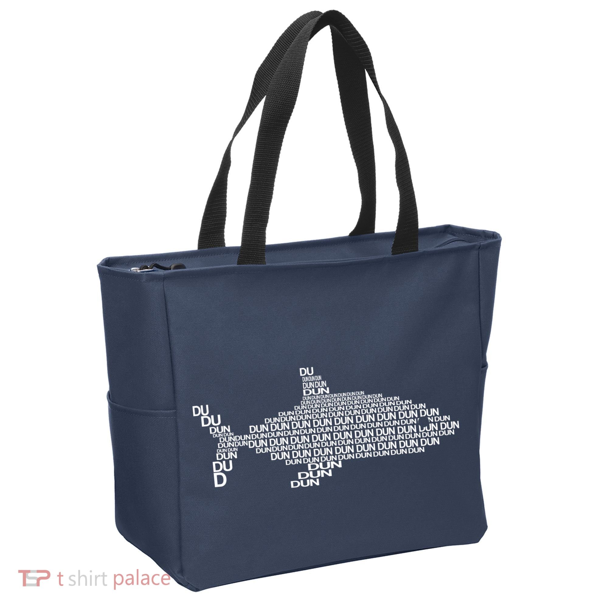 Dun Dun Dun Shark Logo Tote Bag