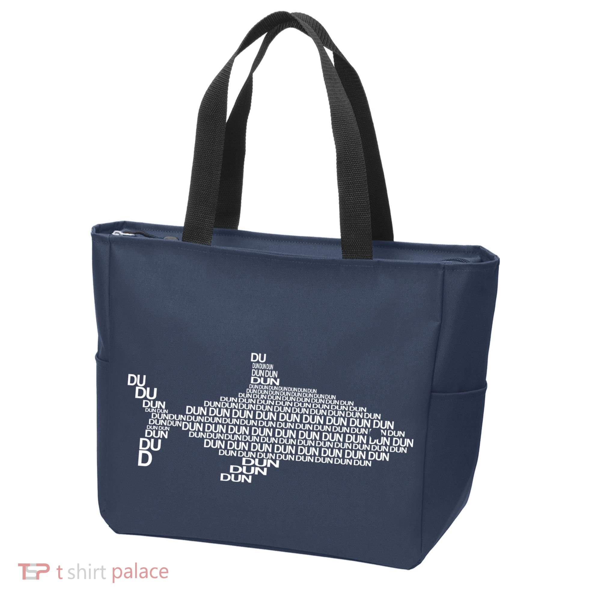 Dun Dun Dun Shark Logo Tote Bag