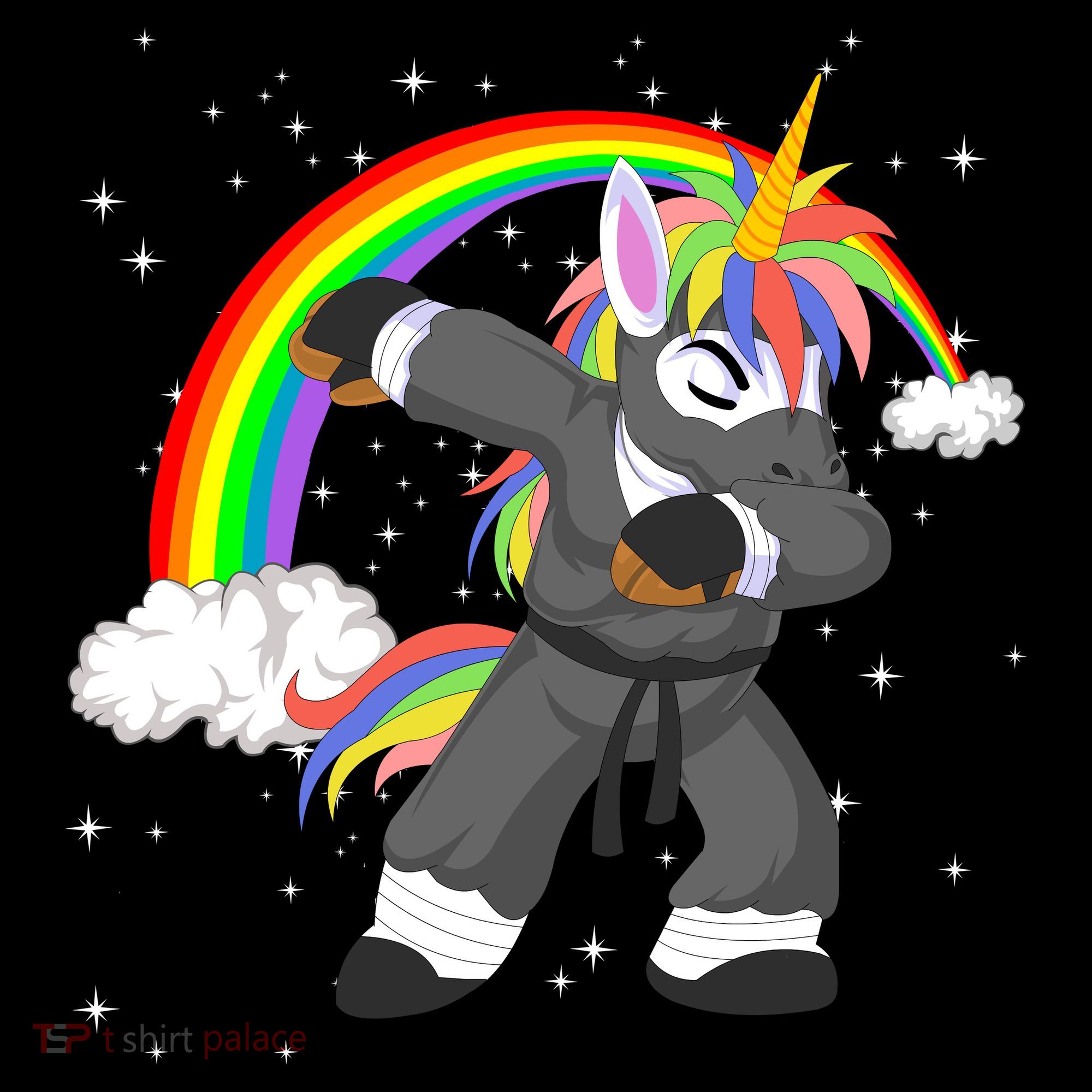Dabbing Unicorn Ninja Sweatshirt