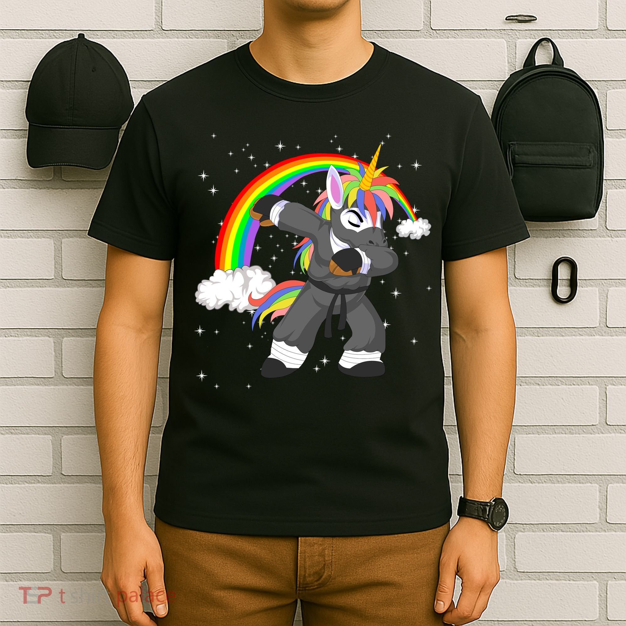 Dabbing Unicorn Ninja T-Shirt