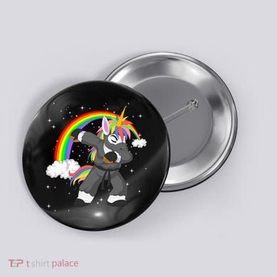 Dabbing Unicorn Ninja Button