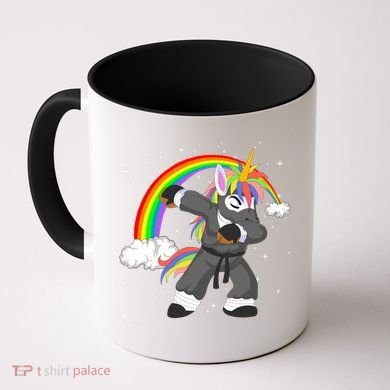 Dabbing Unicorn Ninja Coffee Mug