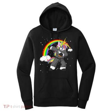 Dabbing Unicorn Ninja Women's Hoodie