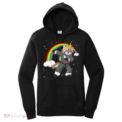 Dabbing Unicorn Ninja Women's Hoodie