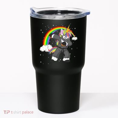 Dabbing Unicorn Ninja Tumbler