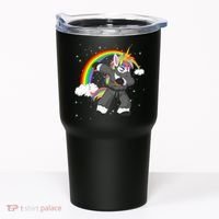 Dabbing Unicorn Ninja Tumbler thumb 0