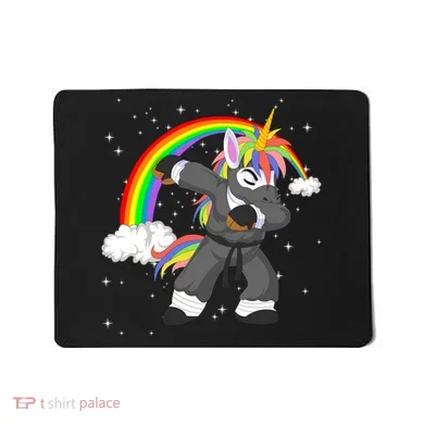 Dabbing Unicorn Ninja Mousepad