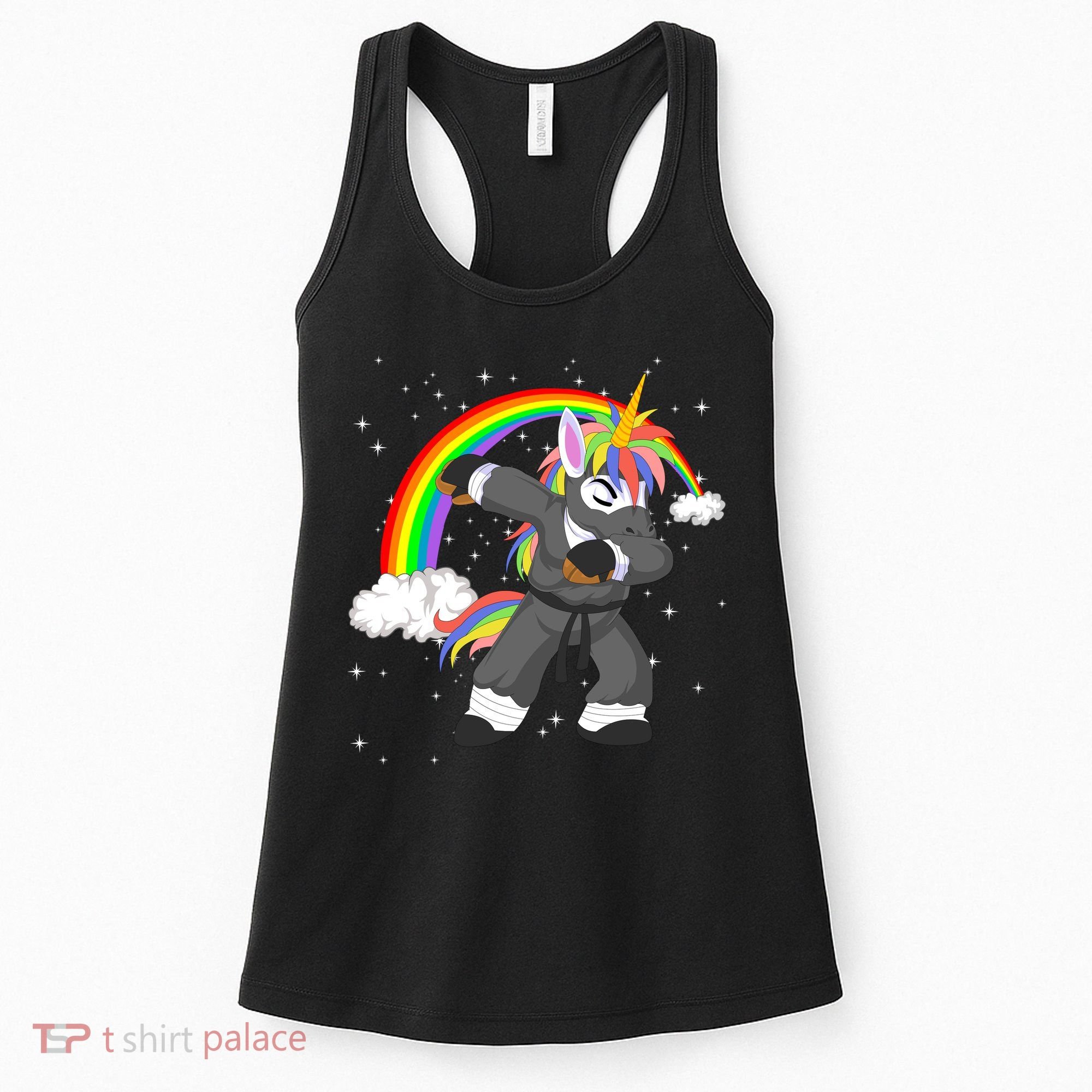 Dabbing Unicorn Ninja Women's Tank Top