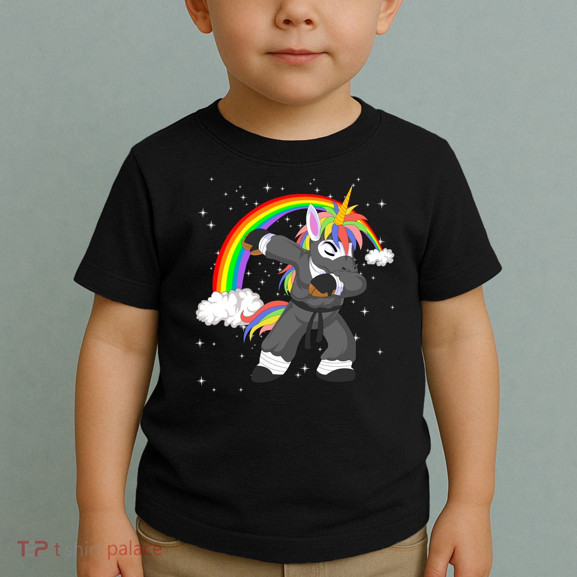 Dabbing Unicorn Ninja Toddler T-Shirt