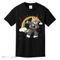 Dabbing Unicorn Ninja Kids T-Shirt thumb 0