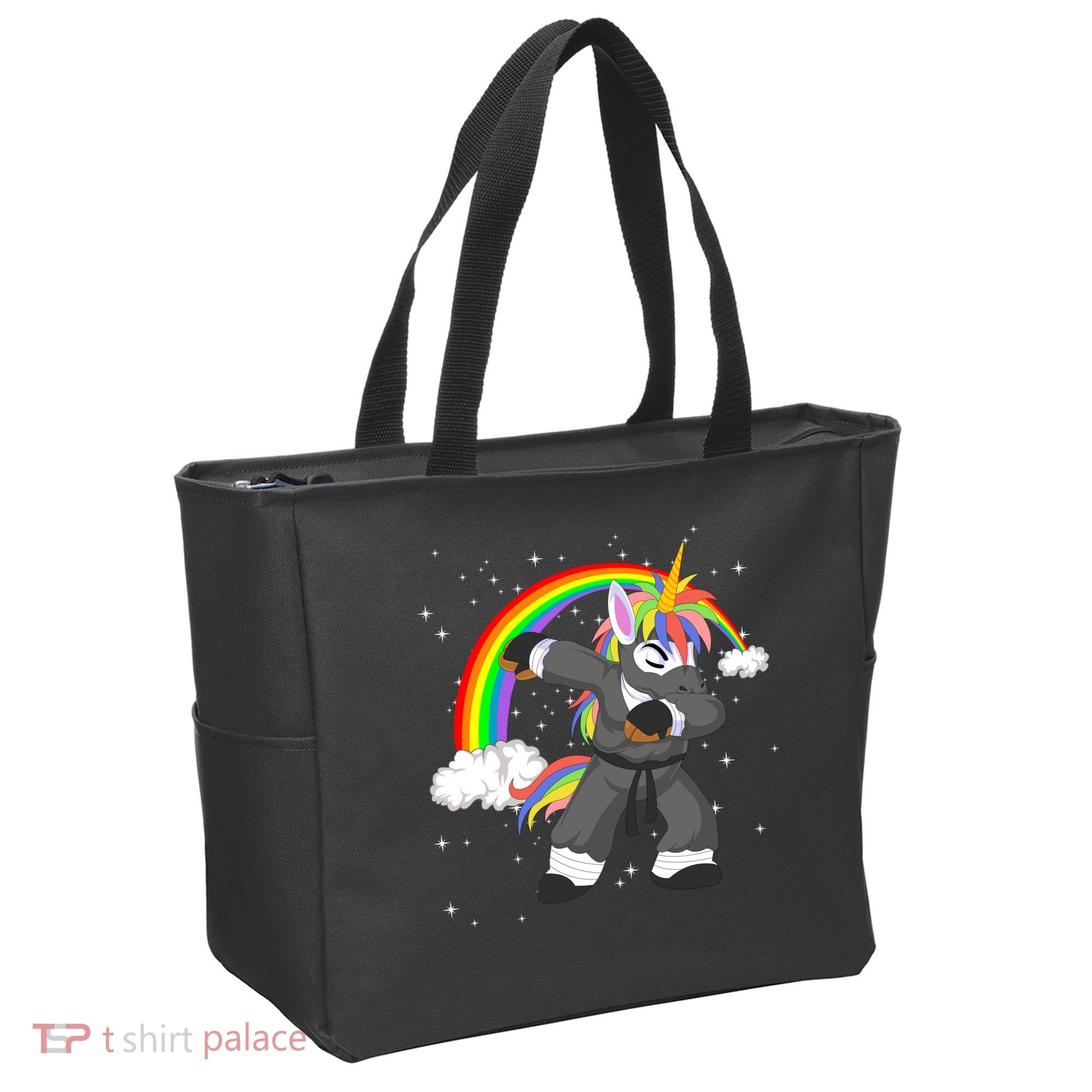 Dabbing Unicorn Ninja Tote Bag