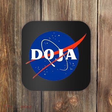 Doja Universe Nasa Blue Doja Cat Coaster