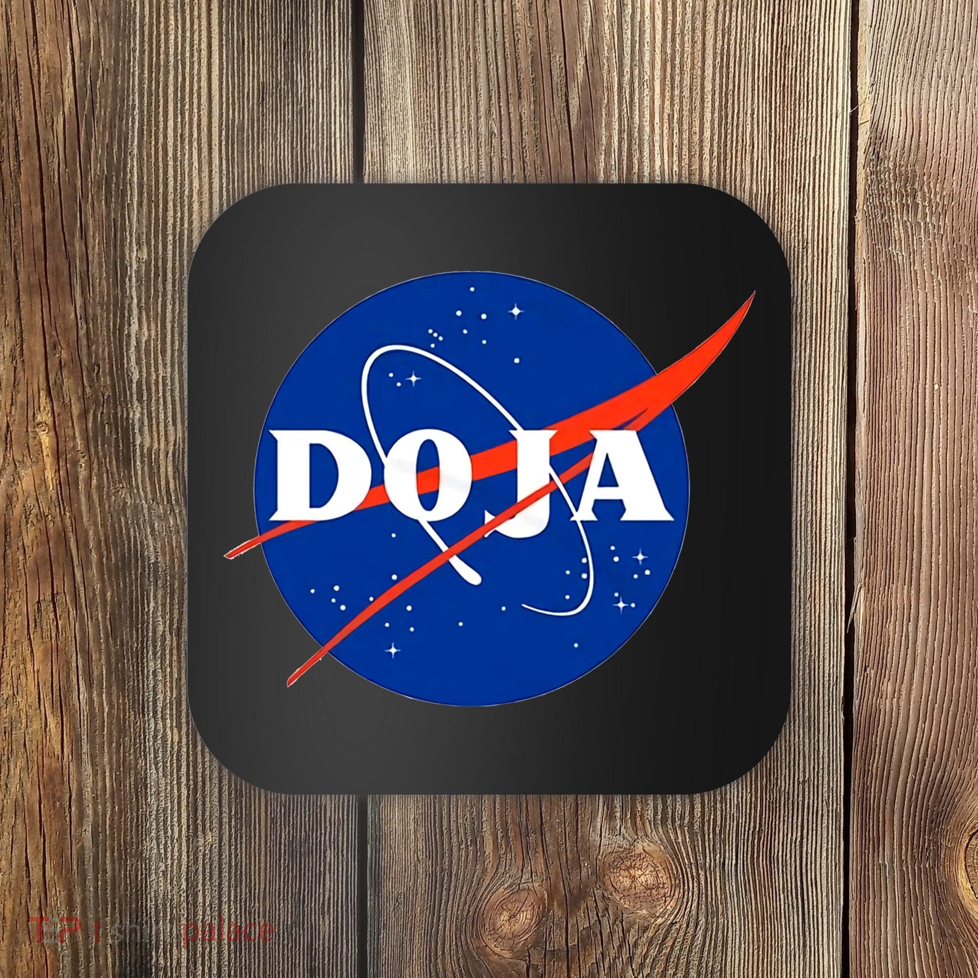 Doja Universe Nasa Blue Doja Cat Coaster