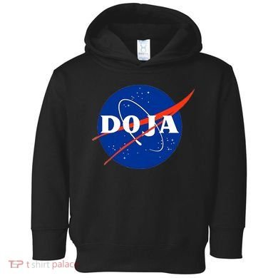Doja Universe Nasa Blue Doja Cat Toddler Hoodie