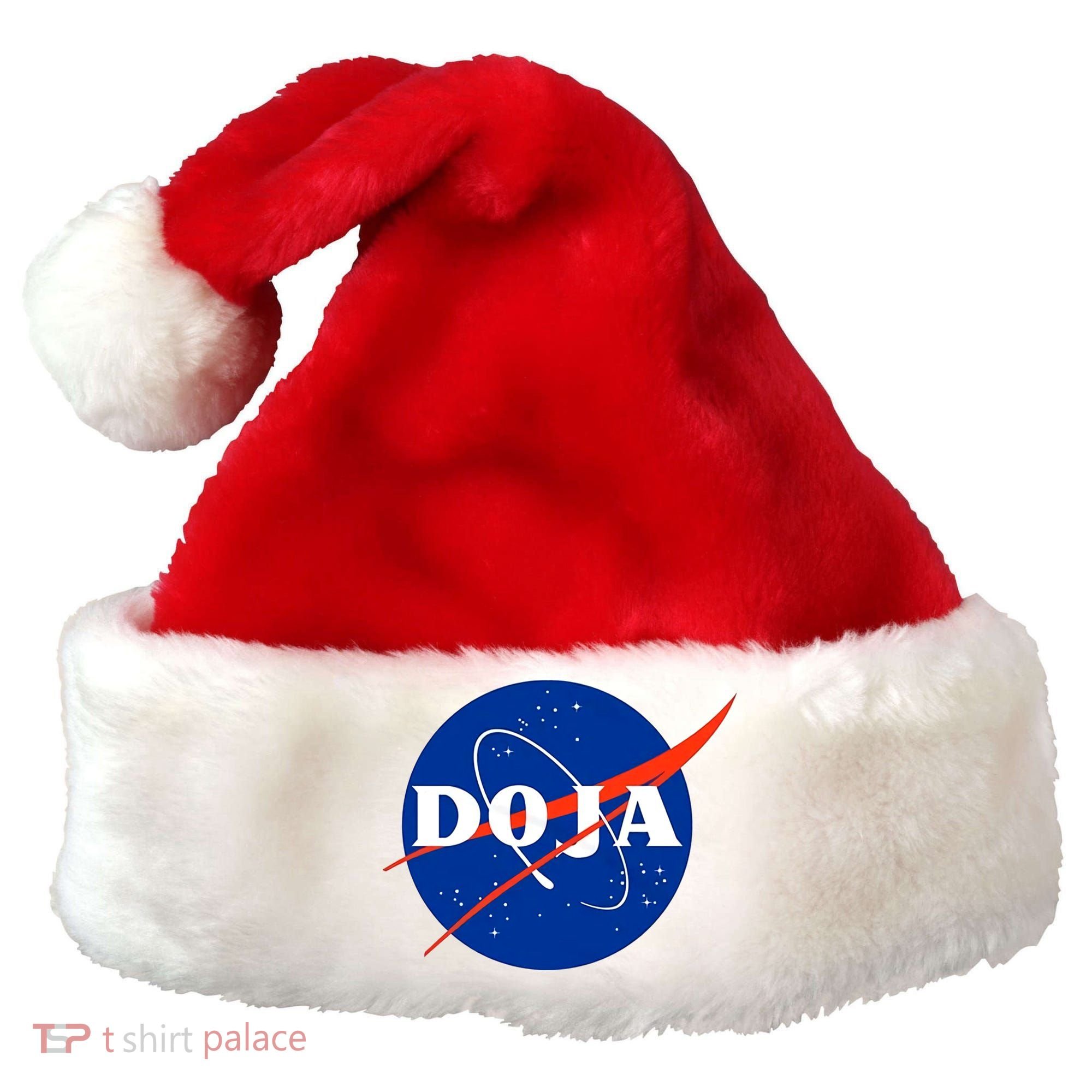 Doja Universe Nasa Blue Doja Cat Santa Hat
