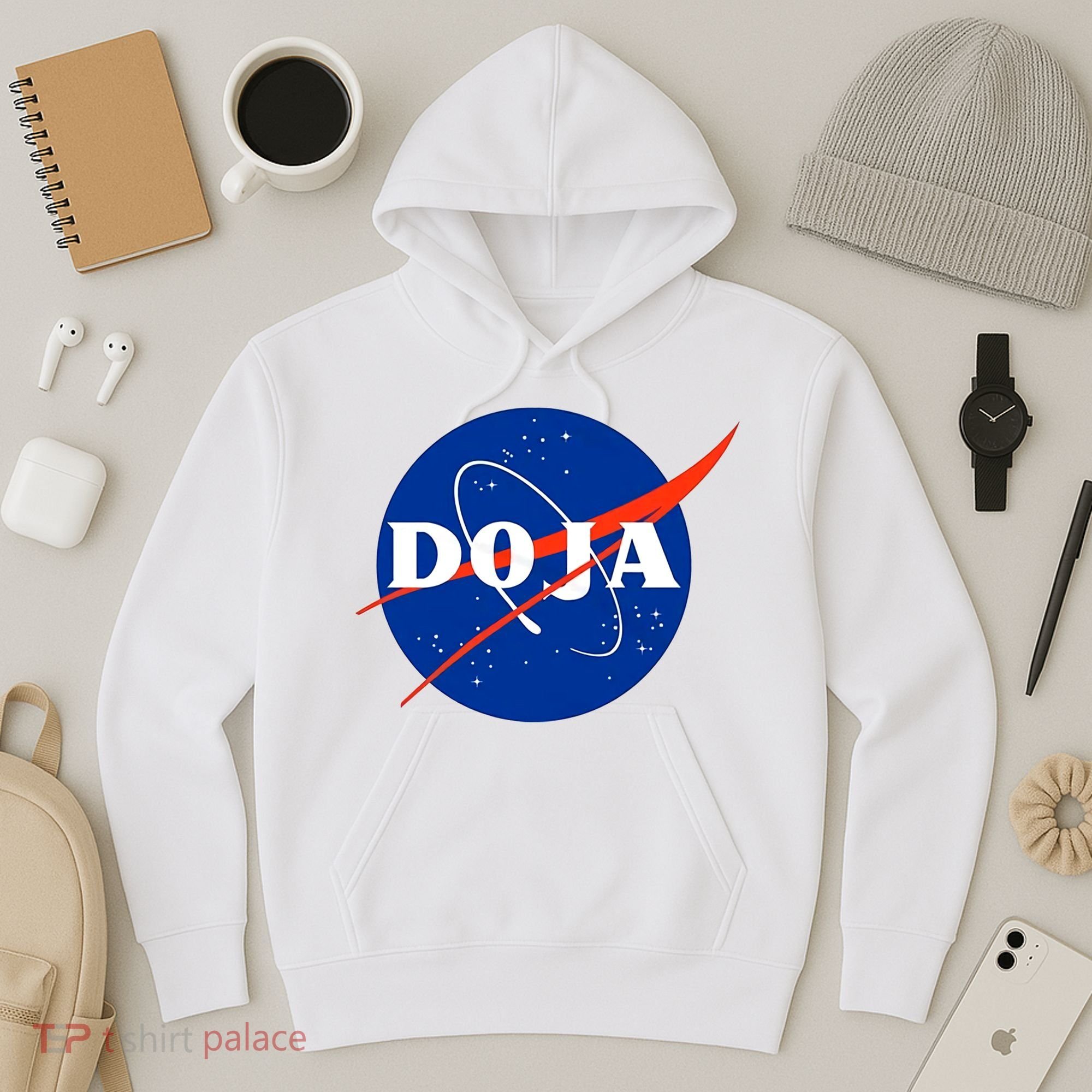 Doja Universe Nasa Blue Doja Cat Hoodie