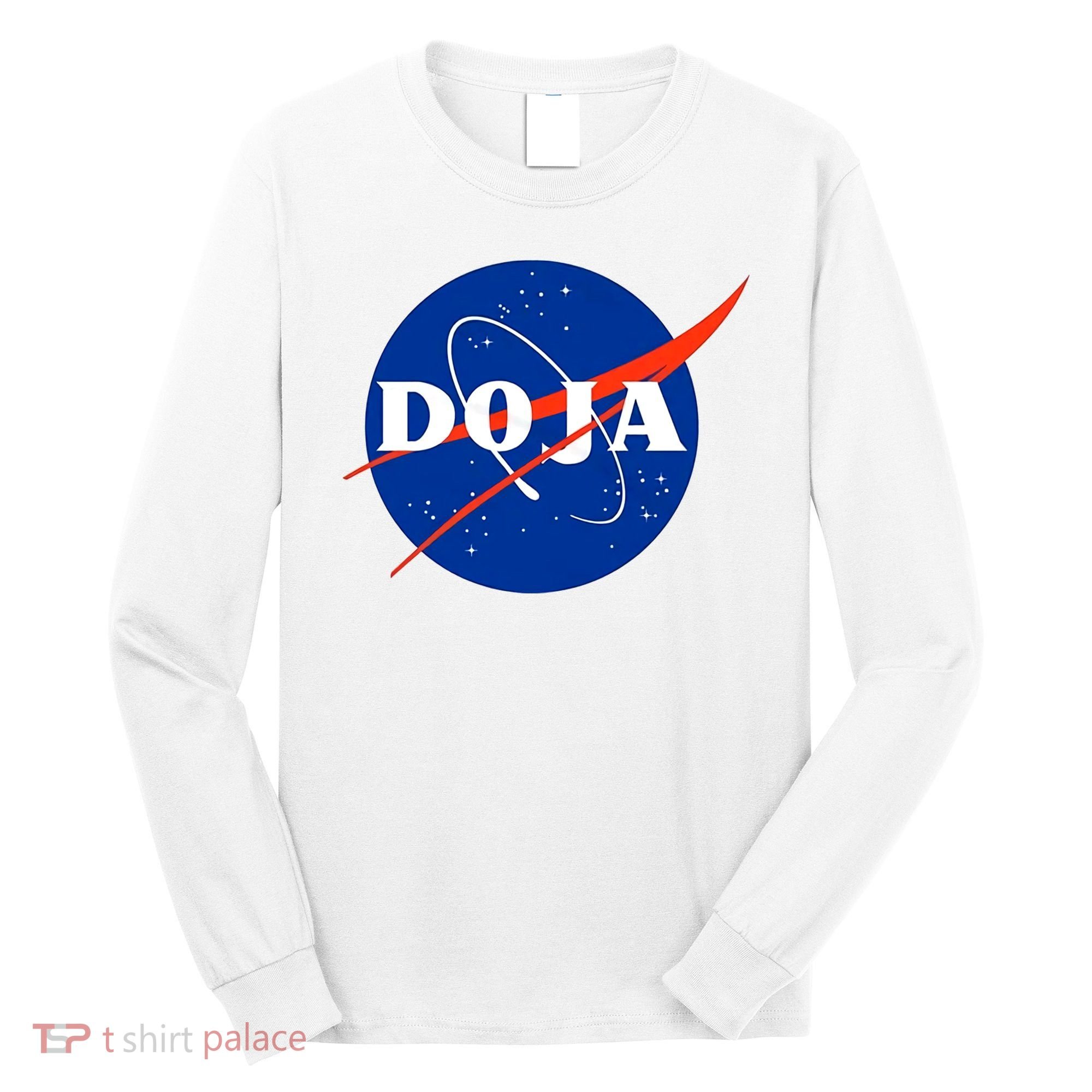 Doja Universe Nasa Blue Doja Cat Long Sleeve Shirt