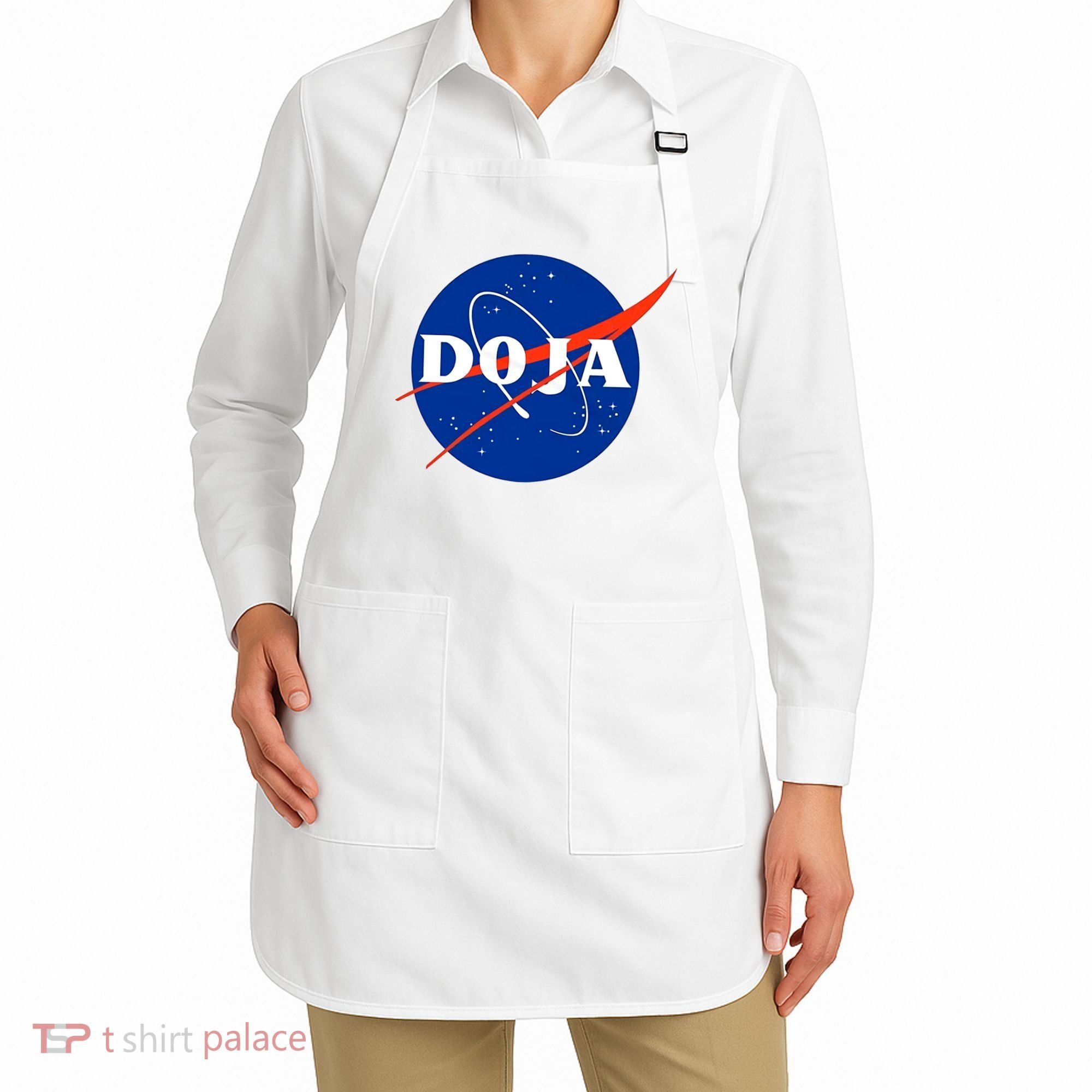 Doja Universe Nasa Blue Doja Cat Apron
