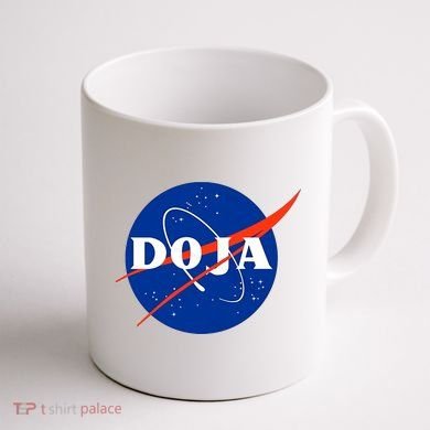 Doja Universe Nasa Blue Doja Cat Coffee Mug back