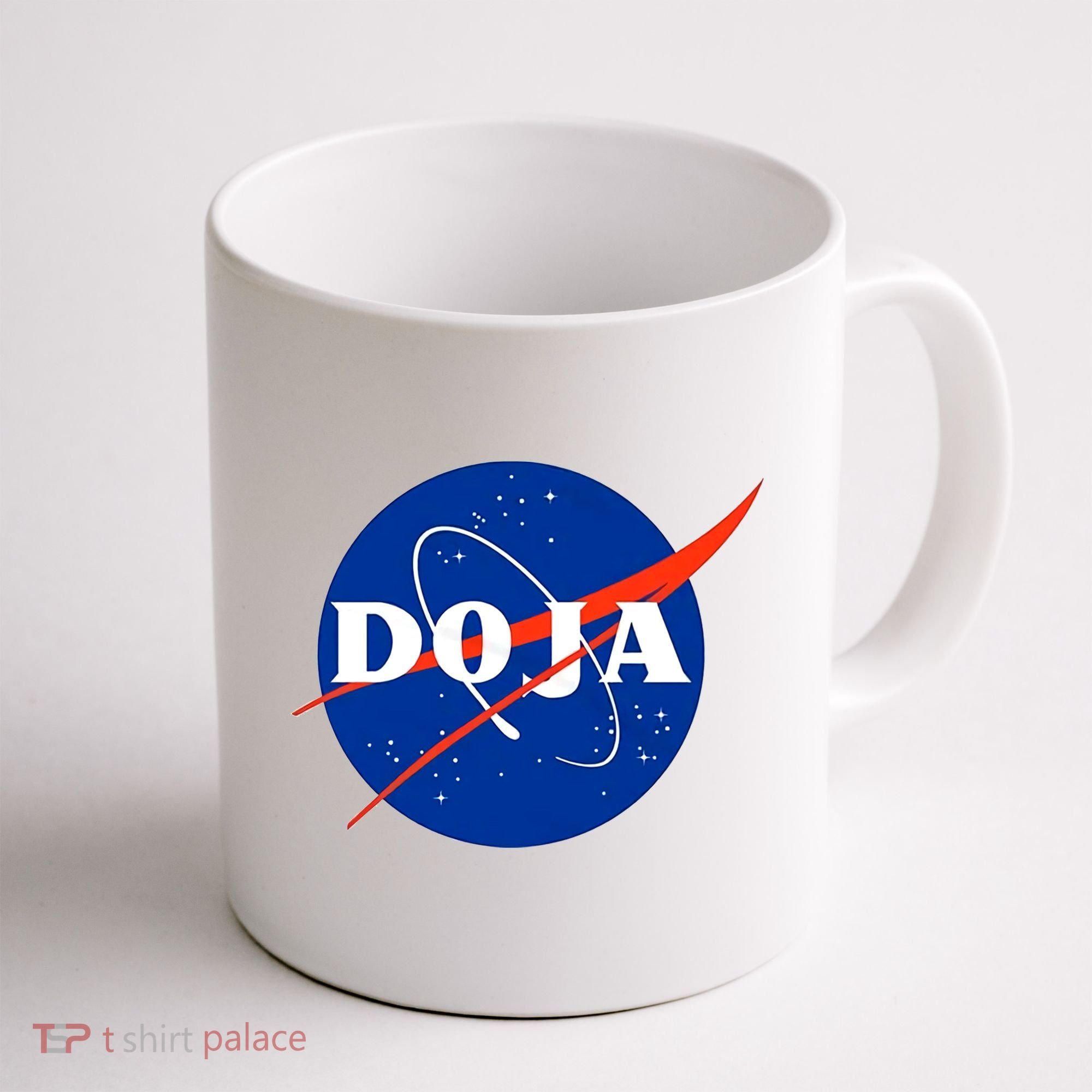 Doja Universe Nasa Blue Doja Cat Coffee Mug