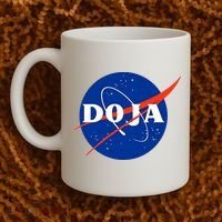Doja Universe Nasa Blue Doja Cat Coffee Mug thumb 2