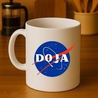 Doja Universe Nasa Blue Doja Cat Coffee Mug thumb 4