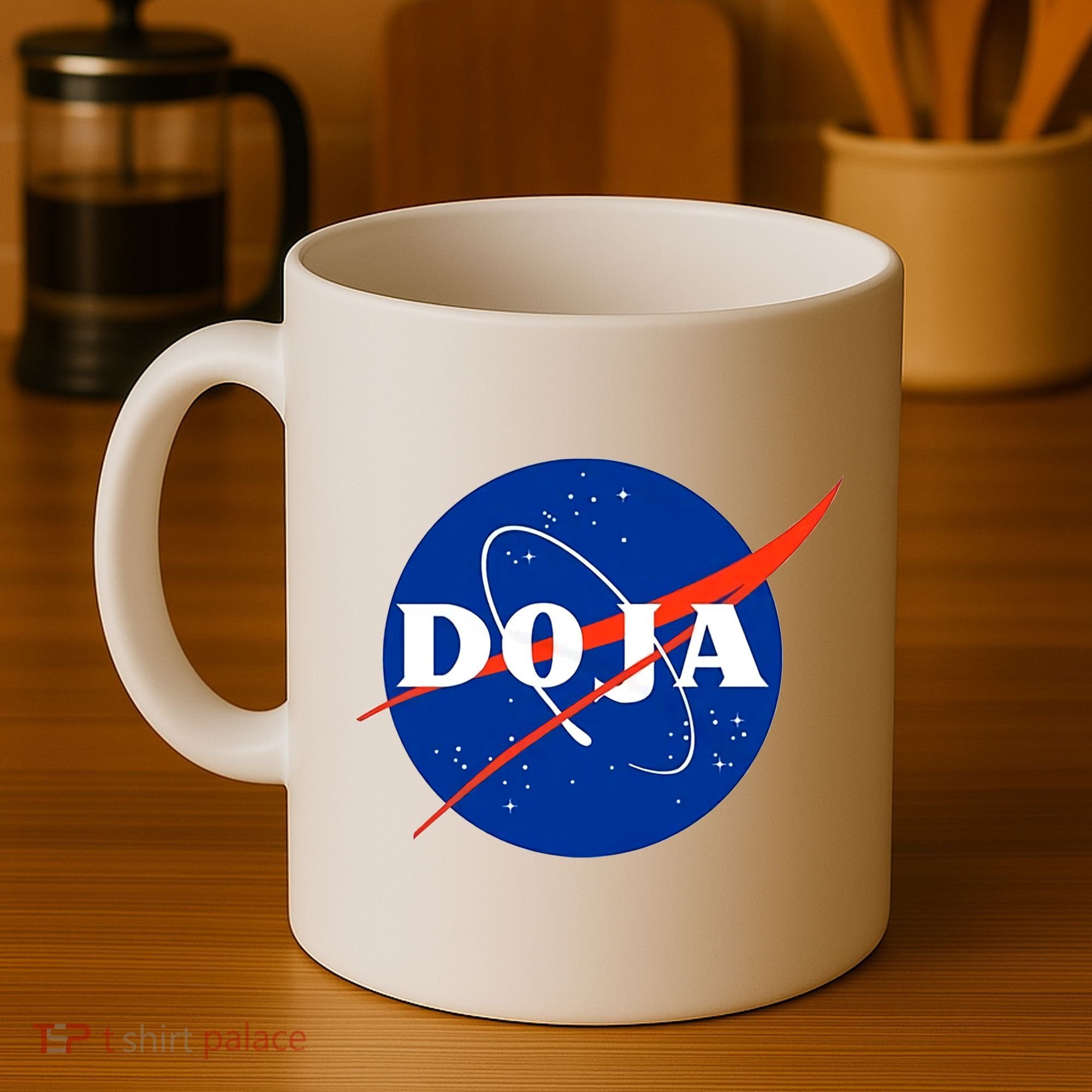 Doja Universe Nasa Blue Doja Cat Coffee Mug