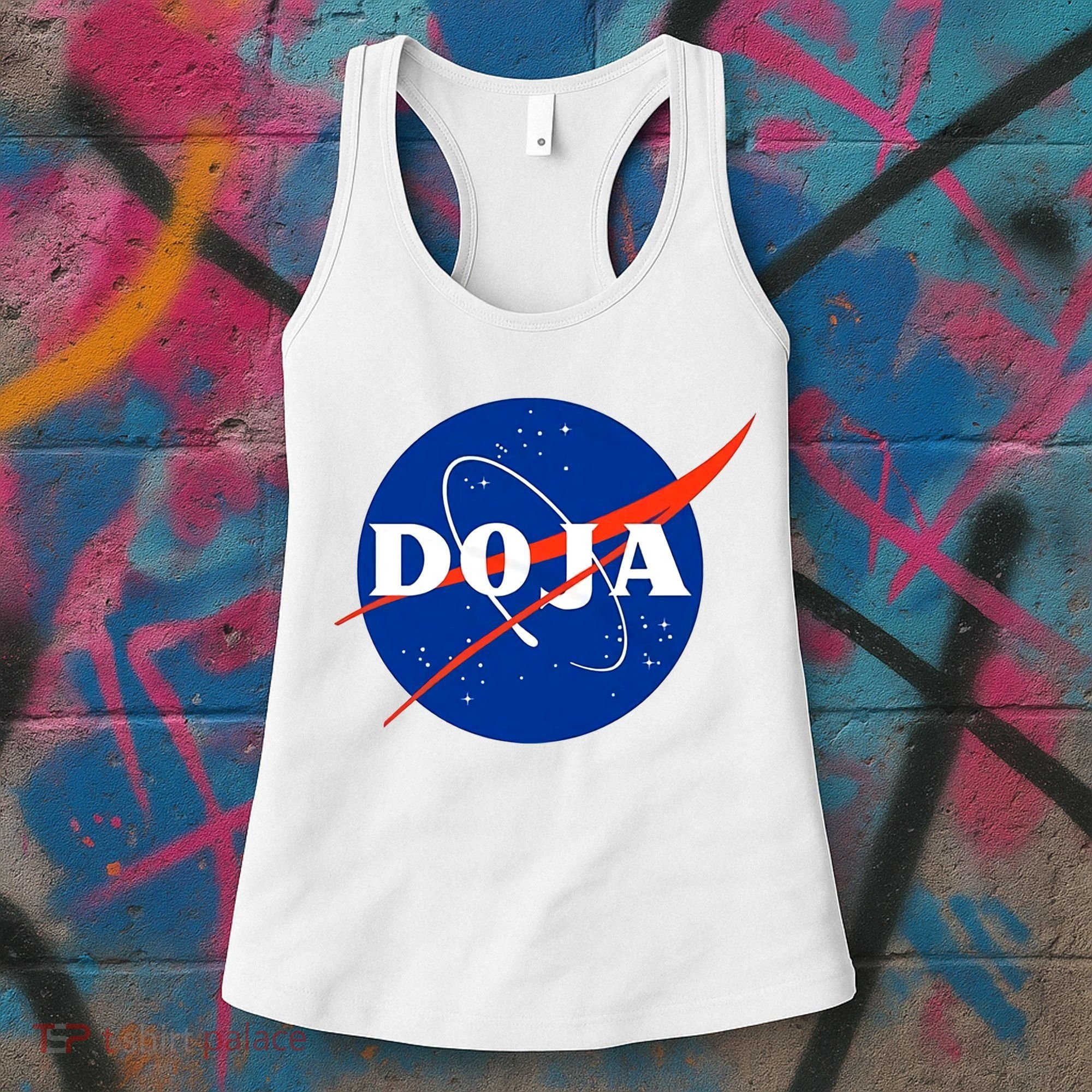Doja Universe Nasa Blue Doja Cat Women's Tank Top