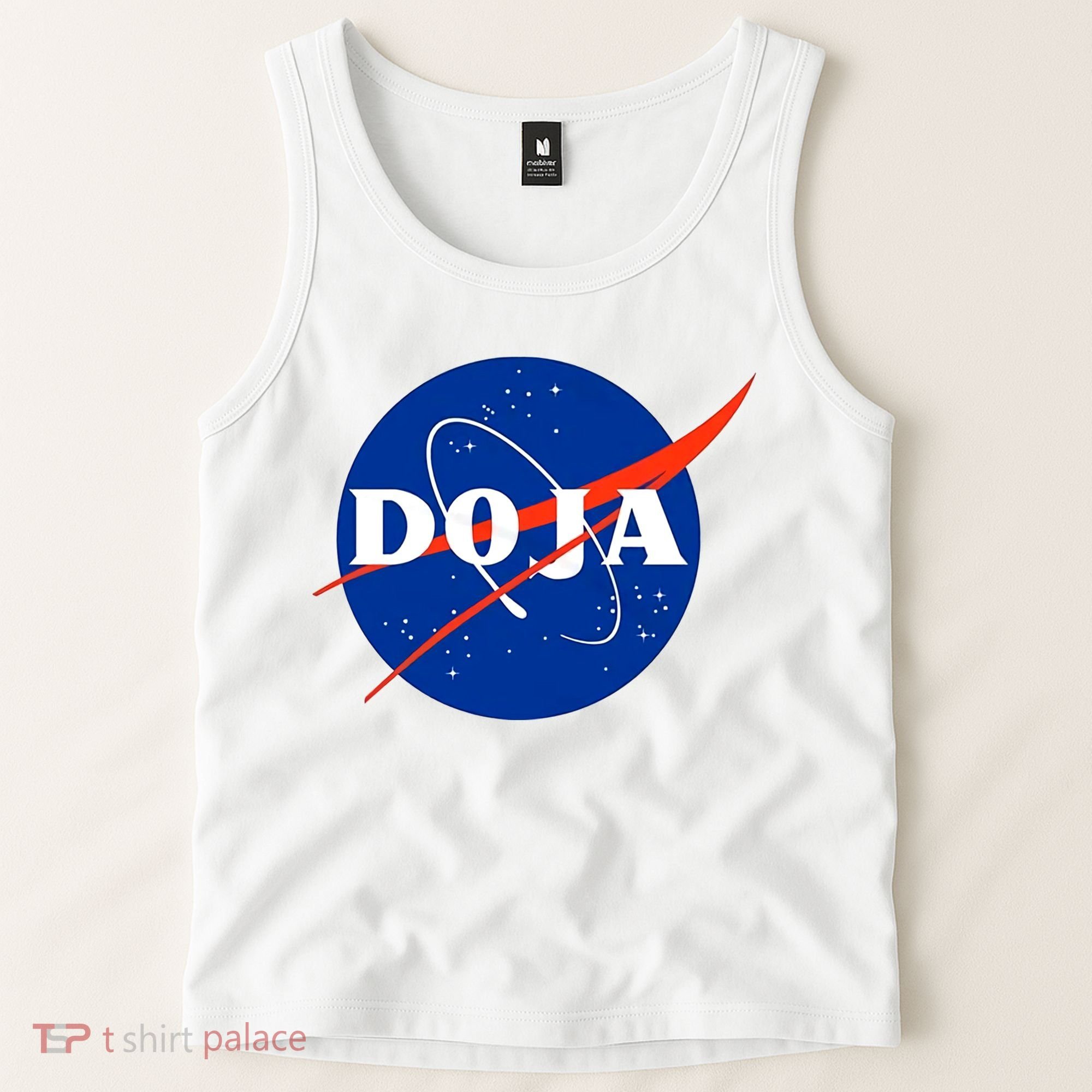 Doja Universe Nasa Blue Doja Cat Tank Top