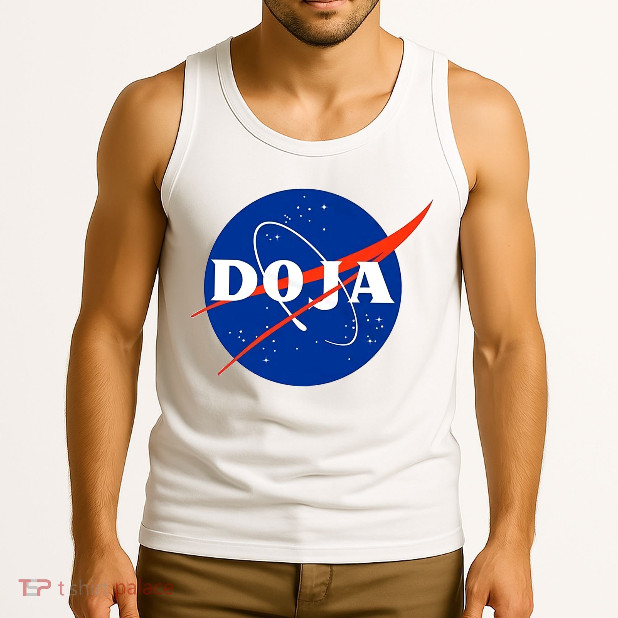 Doja Universe Nasa Blue Doja Cat Tank Top