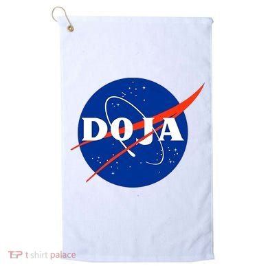 Doja Universe Nasa Blue Doja Cat Golf Towel