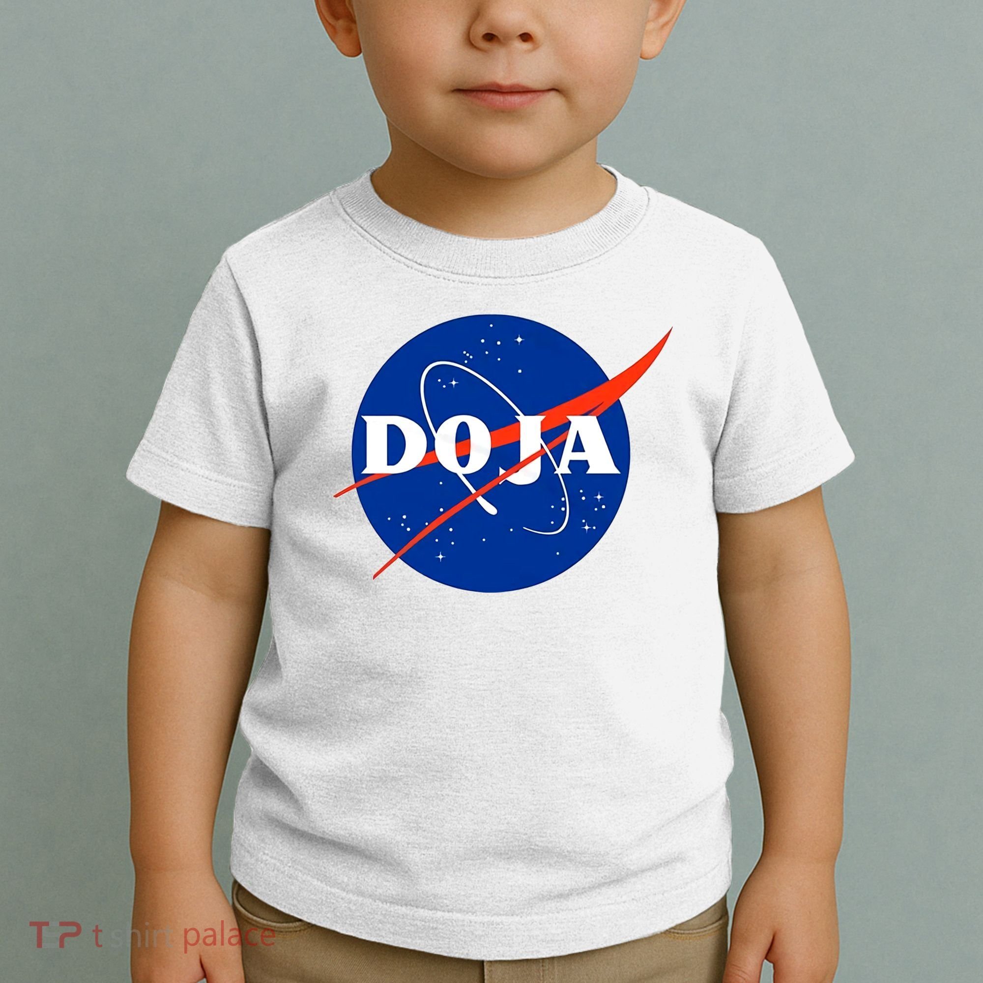 Doja Universe Nasa Blue Doja Cat Toddler T-Shirt