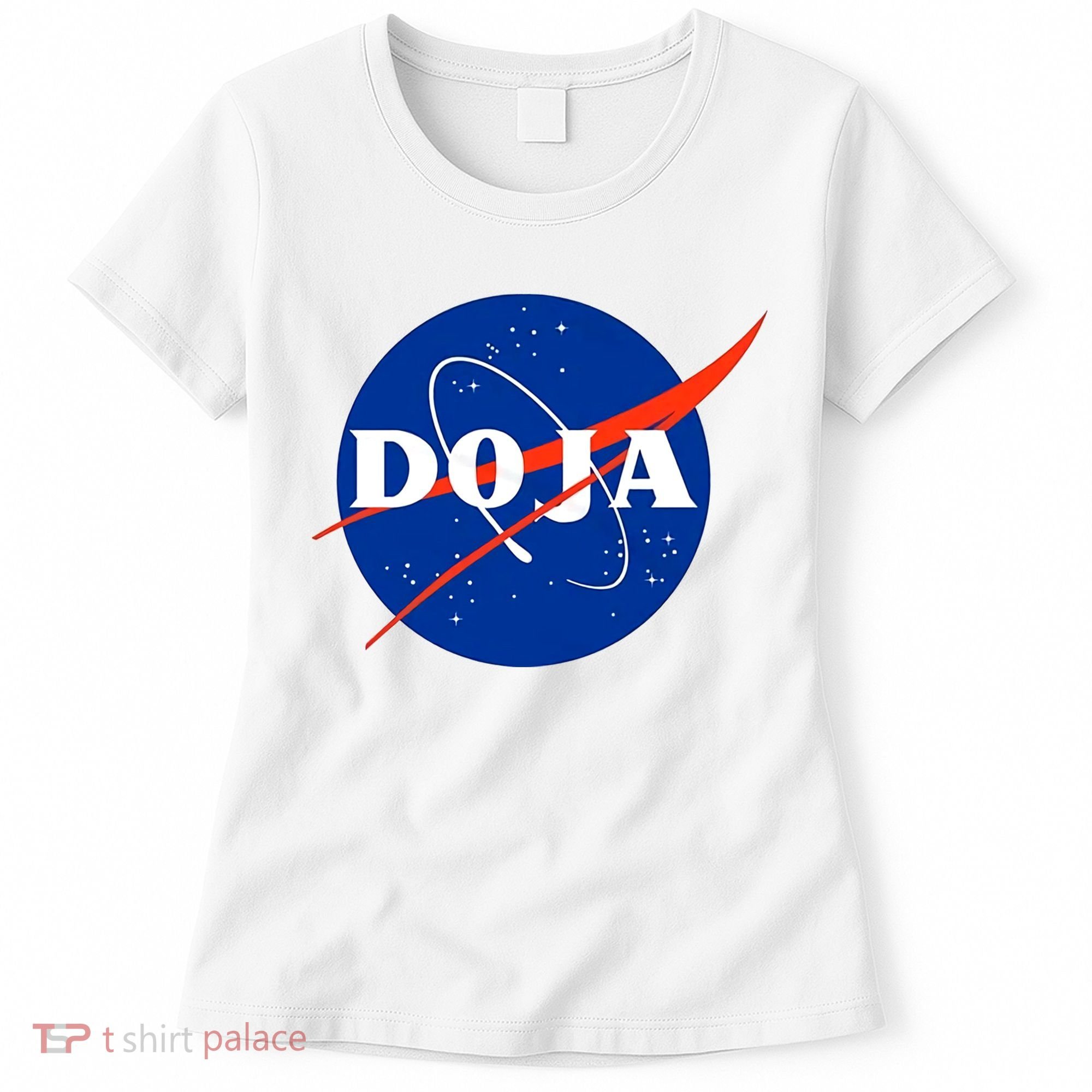 Doja Universe Nasa Blue Doja Cat Women's T-Shirt