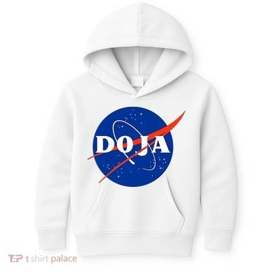 Doja Universe Nasa Blue Doja Cat Kids Hoodie