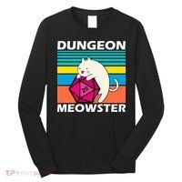 Dungeon Meowster Long Sleeve Shirt thumb 0