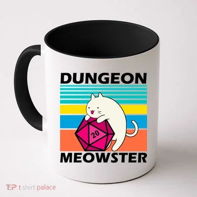 Dungeon Meowster Coffee Mug