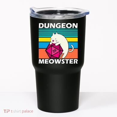 Dungeon Meowster Tumbler