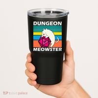 Dungeon Meowster Tumbler thumb 2
