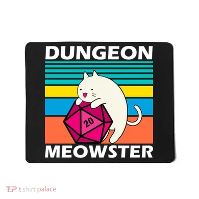 Dungeon Meowster Mousepad