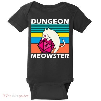 Dungeon Meowster Baby Bodysuit
