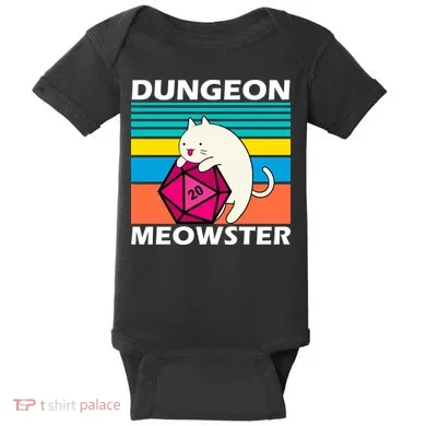 Dungeon Meowster Baby Bodysuit