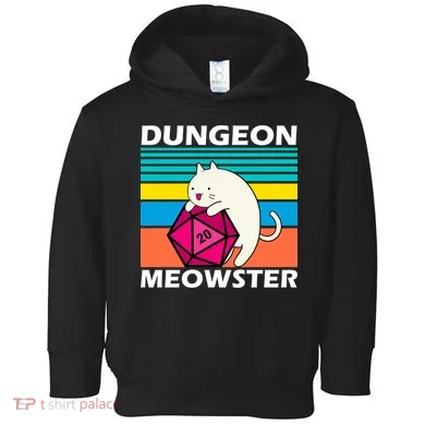 Dungeon Meowster Toddler Hoodie