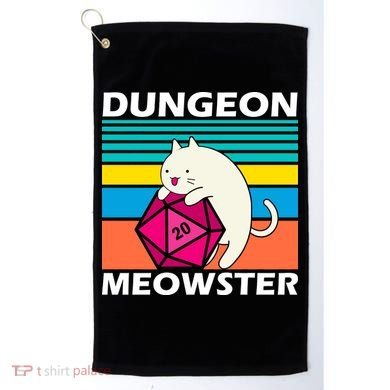Dungeon Meowster Golf Towel