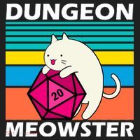 Dungeon Meowster Golf Towel thumb 3