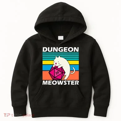 Dungeon Meowster Kids Hoodie