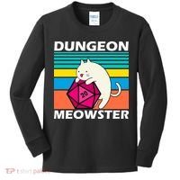Dungeon Meowster Kids Long Sleeve Shirt thumb 0