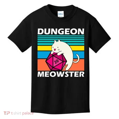 Dungeon Meowster Kids T-Shirt